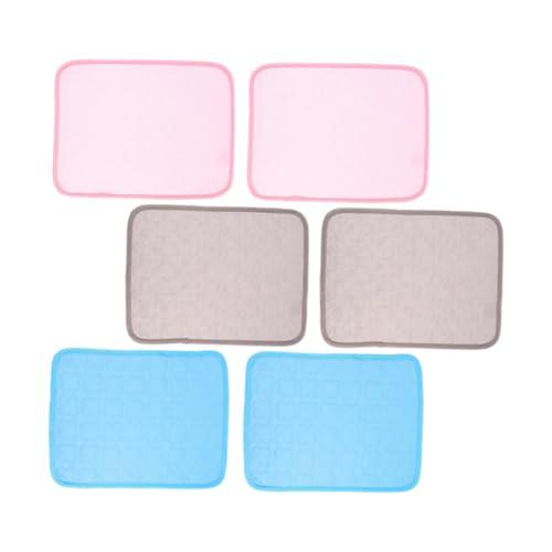 Angoily 6st Hamster Kühlmatte Hamster Sommer Kühlmatte Kühlkissen Für Hamster Sommerliches Kühlkissen Trainingspads Für Hunde Hund Kühlmatte Guinea-PIPI-Pads Trainingsmatte Drinnen Stoff Angoily 6st Hamster Kühlmatte Hamster Sommer Kühlmatte Kühlkissen Für Hamster Sommerliches Kühlkissen Trainingspads Für Hunde Hund Kühlmatte Guinea-PIPI-Pads Trainingsmatte Drinnen Stoff von Angoily
