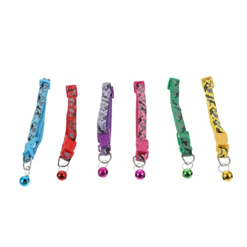 Angoily 6St Haustierhalsband Tier kostüm tierkostüm individuelle Hundehalsbänder Weihnachten Welpenhalsband Glockenhalsband für Haustiere Versorgung mit Haustierhalsbändern einstellbar Angoily 6St Haustierhalsband Tier kostüm tierkostüm individuelle Hundehalsbänder Weihnachten Welpenhalsband Glockenhalsband für Haustiere Versorgung mit Haustierhalsbändern einstellbar von Angoily