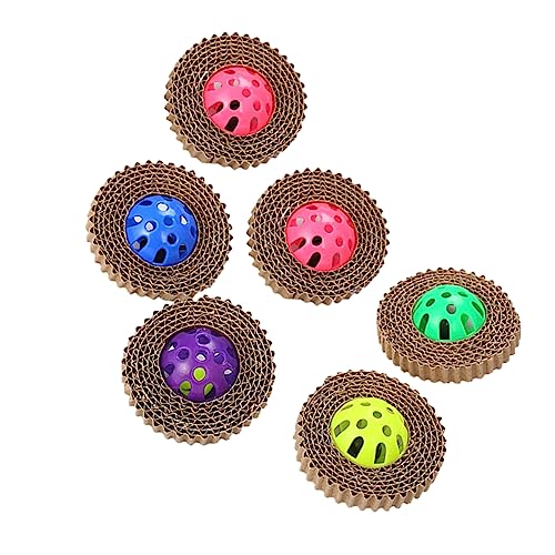 Angoily 6st Katze Spielt Spielzeug Rasselspielzeug Für Katzen Hundezähne Haustier Klingendes Spielzeug Kauspielzeug Für Hunde Spielzeug Für Welpen Katzenspielzeug Kätzchen Angoily 6st Katze Spielt Spielzeug Rasselspielzeug Für Katzen Hundezähne Haustier Klingendes Spielzeug Kauspielzeug Für Hunde Spielzeug Für Welpen Katzenspielzeug Kätzchen von Angoily