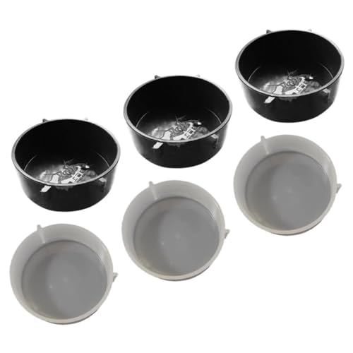 Angoily 6-teiliges Futternapf-Set für Reptilien Futter- und Wassernapf für Kleintiere Eidechsen Spinnen Sicheres Material Leicht Zu Reinigen Angoily 6-teiliges Futternapf-Set für Reptilien Futter- und Wassernapf für Kleintiere Eidechsen Spinnen Sicheres Material Leicht Zu Reinigen von Angoily