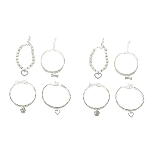 Angoily 8 STK Haustier Katzenhalsband Kleines Katzenhalsband Katzenhalskette Katzenhalsband Aus Kristall Dekorative Katzenkette Hundehalskette Aus Strass Elastisch Kätzchen Strasssteine Angoily 8 STK Haustier Katzenhalsband Kleines Katzenhalsband Katzenhalskette Katzenhalsband Aus Kristall Dekorative Katzenkette Hundehalskette Aus Strass Elastisch Kätzchen Strasssteine von Angoily