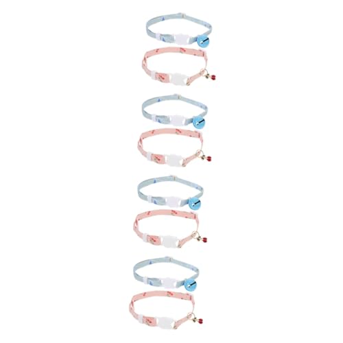 Angoily 4 Sets Modisches Haustierhalsband Für Katzen Und Hunde Schmuck Elegantes Dekoratives Kätzchenhalsband Für Partys Und Den Alltag 2 Stück X 4 von Angoily