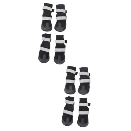 Angoily 8 STK Hundeschuhe Für Heiße Straßen Hundeschuhe Für Kleine Hunde Wanderschuhe Für Hunde Winterschuhe Für Hunde Welpenstiefel Für Kleine Hunde Am Besten Kleiner Hund Sportsocken von Angoily