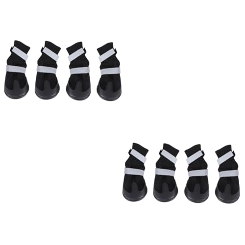 Angoily 8 Hundeschuhe Winterstiefel Für Laufschuhe Für Haustier Winterschuhe Hundestiefel Für Kleine Haustierschuhe Hündchen Schnee Schneeschuhe Angoily 8 Hundeschuhe Winterstiefel Für Laufschuhe Für Haustier Winterschuhe Hundestiefel Für Kleine Haustierschuhe Hündchen Schnee Schneeschuhe von Angoily