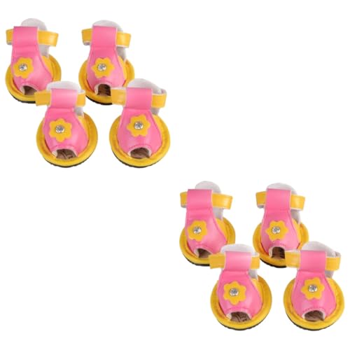 Angoily 8 STK hundeschuhe Sommerschuhe pet Supplies Haustierartikel Dog Shoes Schuhe für Hunde Summer Shoes Stollen Schuhe Hunde Schuhe atmungsaktiv Sandalen Dekorationen Haustierschuhe Angoily 8 STK hundeschuhe Sommerschuhe pet Supplies Haustierartikel Dog Shoes Schuhe für Hunde Summer Shoes Stollen Schuhe Hunde Schuhe atmungsaktiv Sandalen Dekorationen Haustierschuhe von Angoily