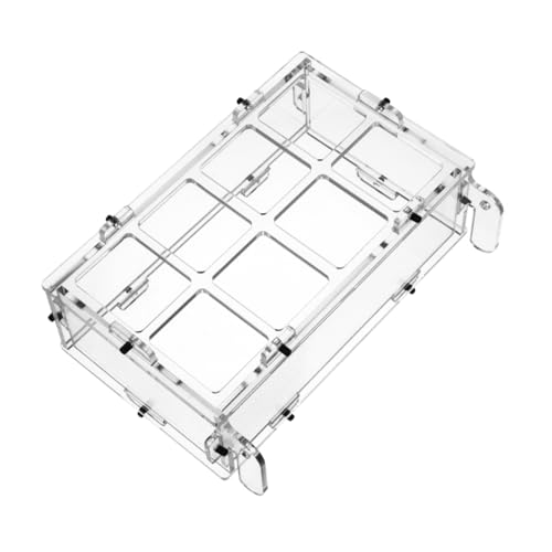 Angoily Papagei Feeder Robuste Kunststoff Vogel Käfig Feeder Für Nymphensittich Wachtel 8 Slots-Graben Lebensmittel Box Angoily Papagei Feeder Robuste Kunststoff Vogel Käfig Feeder Für Nymphensittich Wachtel 8 Slots-Graben Lebensmittel Box von Angoily