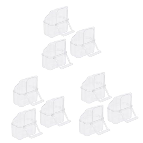Angoily 3er-Sets Material Papageienschüssel - Spritzwasser-futternapf Für Vogelkäfig-ständerstange Vögel Futternapfhalter Für Käfig Tierfutterbehälter 3 Stück * 3 Angoily 3er-Sets Material Papageienschüssel - Spritzwasser-futternapf Für Vogelkäfig-ständerstange Vögel Futternapfhalter Für Käfig Tierfutterbehälter 3 Stück * 3 von Angoily