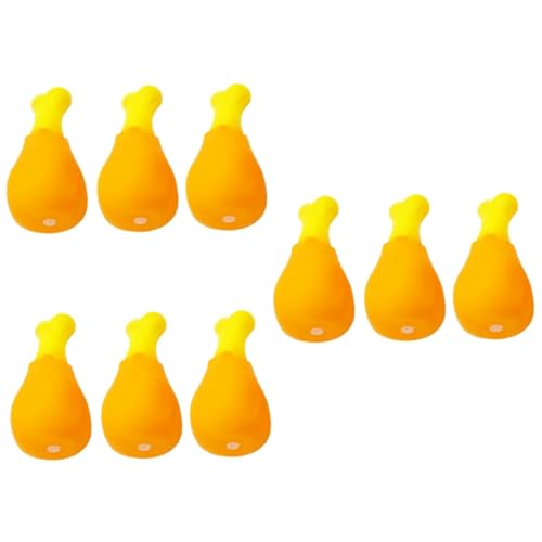 Angoily 9stücke Kauspielzeug Im Hühnerbein-Design Geräuschspielzeug Für Hunde Pet Squeaky Toy Zur Zahnpflege Und Beschäftigung Lustiges Spielzeug Für Welpen Und Kleine Hunde Angoily 9stücke Kauspielzeug Im Hühnerbein-Design Geräuschspielzeug Für Hunde Pet Squeaky Toy Zur Zahnpflege Und Beschäftigung Lustiges Spielzeug Für Welpen Und Kleine Hunde von Angoily