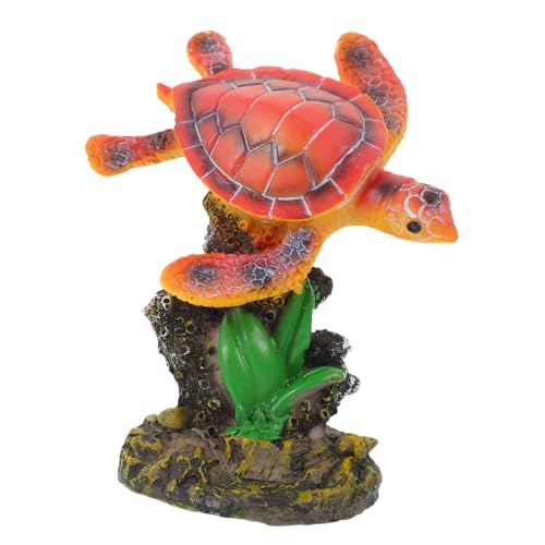 Angoily Aquarium Dekoration Aquarium-Schildkrötenfigur Tierskulptur Pflanzendekor Modelle künstliches Meerestier Meerestierverzierung kleine Schildkröte Statue Angoily Aquarium Dekoration Aquarium-Schildkrötenfigur Tierskulptur Pflanzendekor Modelle künstliches Meerestier Meerestierverzierung kleine Schildkröte Statue von Angoily