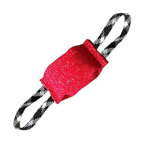 Angoily Hundebisskissen Strapazierfähiges Trainingsspielzeug Für Welpen Mit Zwei Griffen Für Agility-Training Und Kauen Langeweile Und Schützt Möbel Rotes Design Aus Robustem Material Angoily Hundebisskissen Strapazierfähiges Trainingsspielzeug Für Welpen Mit Zwei Griffen Für Agility-Training Und Kauen Langeweile Und Schützt Möbel Rotes Design Aus Robustem Material von Angoily