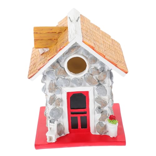 Angoily Hängendes Vogelnest Aus Kunstharz Vogelhaus Gartendekoration Vogelnistkasten Zieht Vögel An Angoily Hängendes Vogelnest Aus Kunstharz Vogelhaus Gartendekoration Vogelnistkasten Zieht Vögel An von Angoily