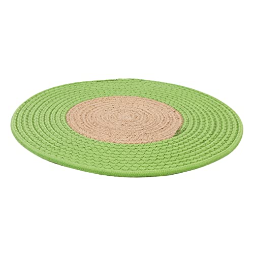 Angoily Scat Mat Für Katzen Dual Use Cat Scratch Pad Gestrickte Katzenschlafmatte Weiß Angoily Scat Mat Für Katzen Dual Use Cat Scratch Pad Gestrickte Katzenschlafmatte Weiß von Angoily