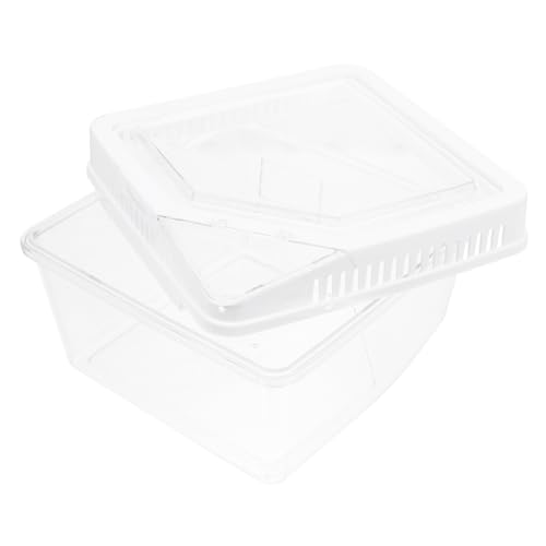 Angoily Box Terrarium Haustierhaus Aus Weißem Kunststoff Angoily Box Terrarium Haustierhaus Aus Weißem Kunststoff von Angoily