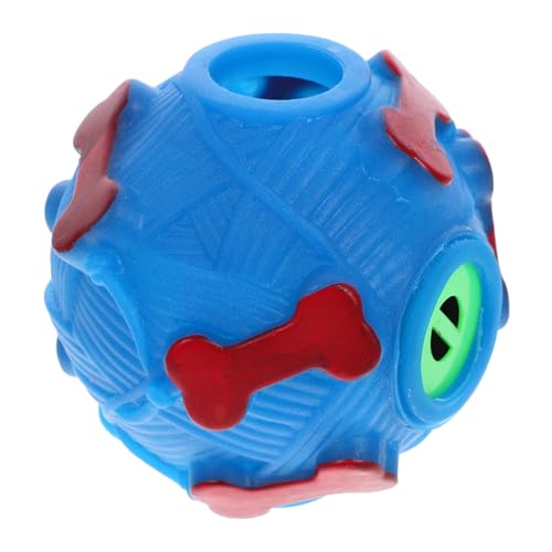 Angoily Spielzeug Fehlender Futterspielzeugball Emulsion Welpen Haustierball Spielzeuge von Angoily