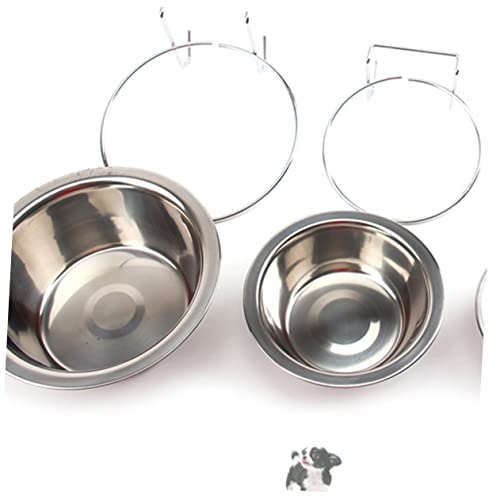 Angoily Hängende Haustiertrinkschale Hängende Haustierwasserschale hundesofa Hundenäpfe Haustierzubehör Hundefutter Rostfreier Stahl Zubringer Futternapf Hundenapf Haustiernapf Angoily Hängende Haustiertrinkschale Hängende Haustierwasserschale hundesofa Hundenäpfe Haustierzubehör Hundefutter Rostfreier Stahl Zubringer Futternapf Hundenapf Haustiernapf von Angoily