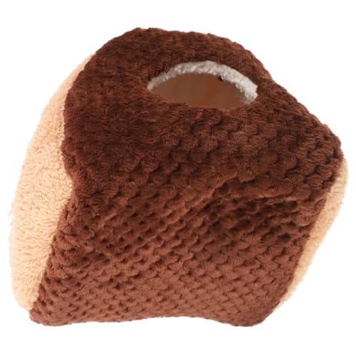 Angoily Warme Meerschweinchen Hamster Nest Bett Plüsch Haustier Versteck Weich und Gemütlich für von Angoily