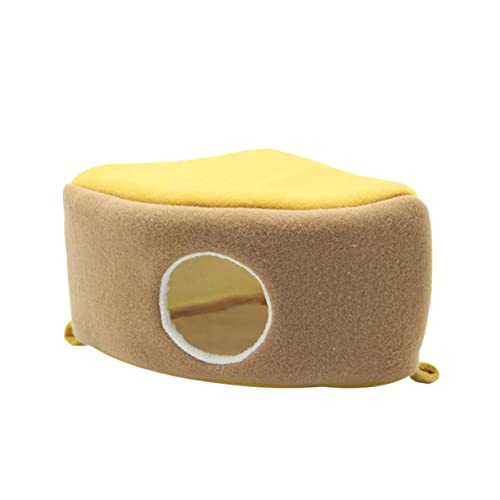 Angoily Schildkröten-Schwimmdock Haustier-Nest-Hängematte Hamster warm Hamster-Hängehöhle Hamster hängt Schlafsack Hängende Hängematte für Haustiere Meerschweinchen-Hängematte Haustierbett von Angoily