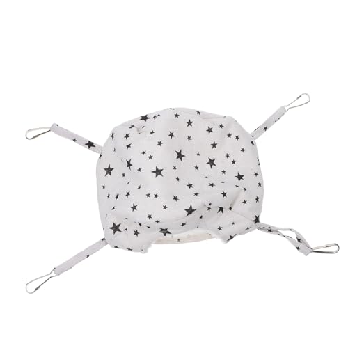 Angoily Haustier Warmes Bett Eichhörnchen Hängebett Atmungsaktiv Hamster Hängematte Weiß Angoily Haustier Warmes Bett Eichhörnchen Hängebett Atmungsaktiv Hamster Hängematte Weiß von Angoily