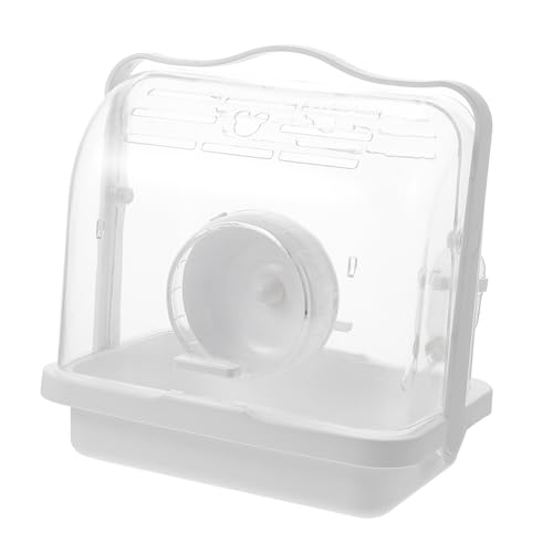 Angoily Moonlight White Hamsterkäfig Tragbare Reise-Tragetasche für Haustiere für Den Außenbereich für Tiere Angoily Moonlight White Hamsterkäfig Tragbare Reise-Tragetasche für Haustiere für Den Außenbereich für Tiere von Angoily
