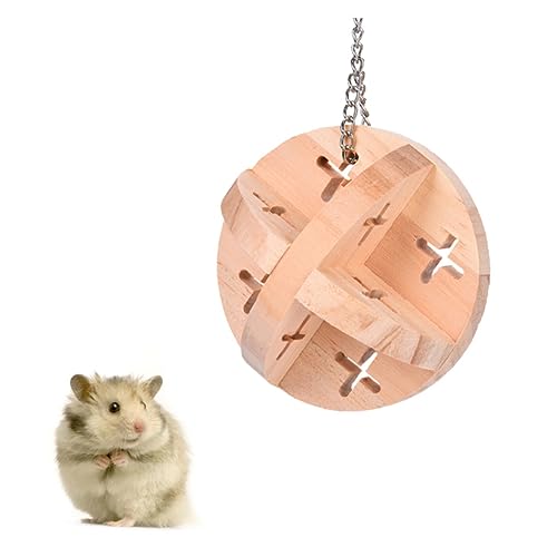 Angoily Katze Kätzchen Holz Spielbälle Hamster Bälle Interaktive Pounce Haustier Training Spaß Angoily Katze Kätzchen Holz Spielbälle Hamster Bälle Interaktive Pounce Haustier Training Spaß von Angoily