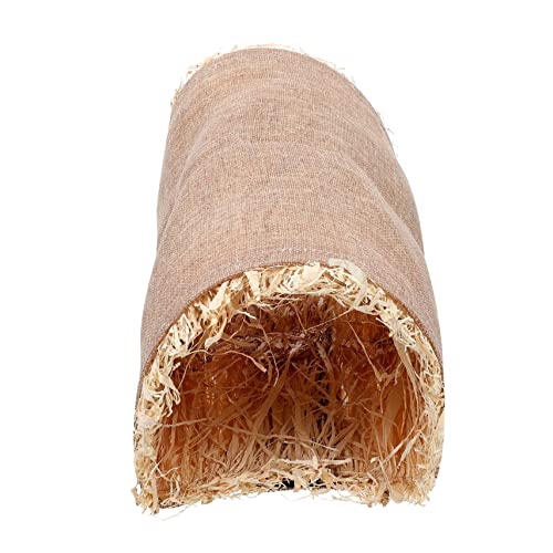 Angoily Haustier Hamster Weiches Bequemes Bett Spielenest Sicheres Versteck Bogen Tunnel Tragbare Ruheunterlage S von Angoily