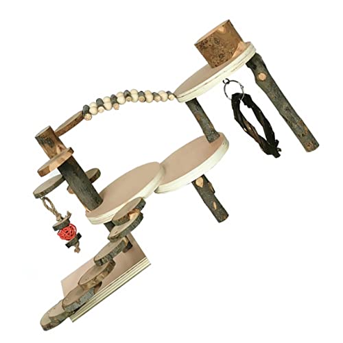 Angoily -holzleiter Papagei-kletterspielzeug Leiterspielzeug Bewegung und Spiel für Haustiere Angoily -holzleiter Papagei-kletterspielzeug Leiterspielzeug Bewegung und Spiel für Haustiere von Angoily