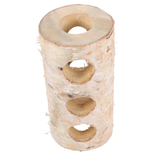 Angoily Hölzernes Baumloch-hamsterversteck Spielhaus für Hamster und Mäuse Natürliches Versteckspielzeug Rattenröhre Meerschweinchen-versteckröhre Angoily Hölzernes Baumloch-hamsterversteck Spielhaus für Hamster und Mäuse Natürliches Versteckspielzeug Rattenröhre Meerschweinchen-versteckröhre von Angoily