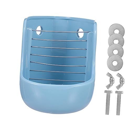 Angoily Keramik-heu-futternapf 2-in-1 Futternapf Gestell Spitzendesign für Kaninchen Chinchillas Meerschweinchen Angoily Keramik-heu-futternapf 2-in-1 Futternapf Gestell Spitzendesign für Kaninchen Chinchillas Meerschweinchen von Angoily