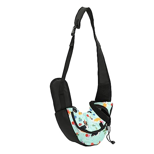 Angoily Haustier-Tragetasche Hundetragetuch Tragbare Umhängetasche Für Welpen Atmungsaktives Hundetragetuch Reisetasche Für Hunde von Angoily