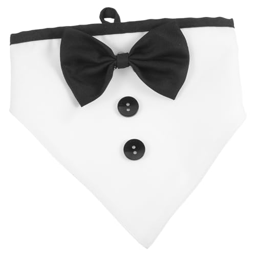 Angoily Bandana-Halsband Für Hunde Zur Hochzeit Multifunktionales Haustier-Bandana Für Hunde Groß Weich Bequem Maschinenwaschbar von Angoily
