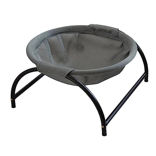 Angoily Katzenbett Hundebett Netzstoff Haustier-Lounge 4 Eisenbeine Atmungsaktiv Und Komfortabel Angoily Katzenbett Hundebett Netzstoff Haustier-Lounge 4 Eisenbeine Atmungsaktiv Und Komfortabel von Angoily