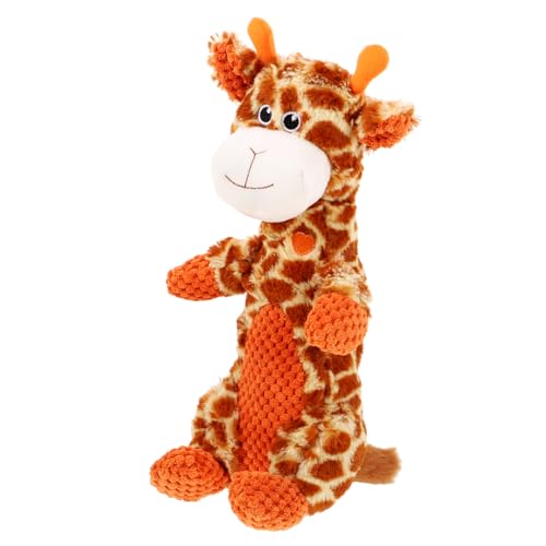 Angoily Beißspielzeug Für Hunde in Giraffenform Quietschendes Hundespielzeug Für Welpen Und Mittelgroße Hunde Angoily Beißspielzeug Für Hunde in Giraffenform Quietschendes Hundespielzeug Für Welpen Und Mittelgroße Hunde von Angoily
