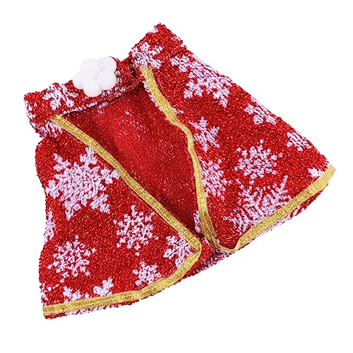 Angoily Schneeflocken-haustierumhang Haustierkostüm für Weihnachten Rote Schneeflocke Größe S Haustierumhang Bequem für Hund und Katze Angoily Schneeflocken-haustierumhang Haustierkostüm für Weihnachten Rote Schneeflocke Größe S Haustierumhang Bequem für Hund und Katze von Angoily