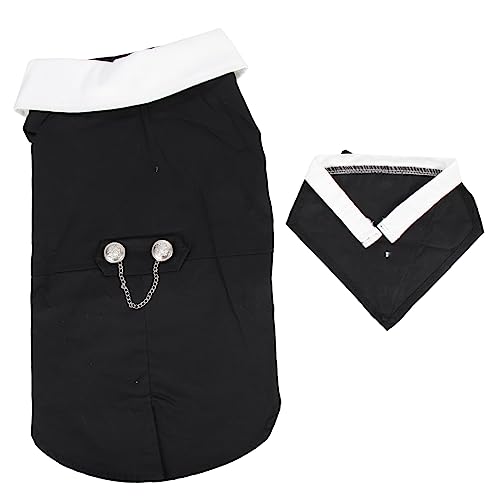 Angoily Haustier-Kleidung Hund Ornament Modische Gentleman-hundekleidung für Haustier-Partys Hochzeiten von Angoily