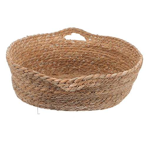 Angoily Rattan-katzenkorbbetten Gewebtes Katzennest Bequeme Katzenhäuser Für Den Innenbereich Schlafbett Für Katzen Gewebtes Katzenbett Angoily Rattan-katzenkorbbetten Gewebtes Katzennest Bequeme Katzenhäuser Für Den Innenbereich Schlafbett Für Katzen Gewebtes Katzenbett von Angoily