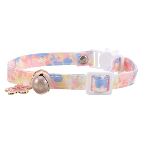 Angoily Katzenhalsband Mit Blumenglocken- Dekoratives Bequemes Haustierhalsband Für Anlässe Angoily Katzenhalsband Mit Blumenglocken- Dekoratives Bequemes Haustierhalsband Für Anlässe von Angoily