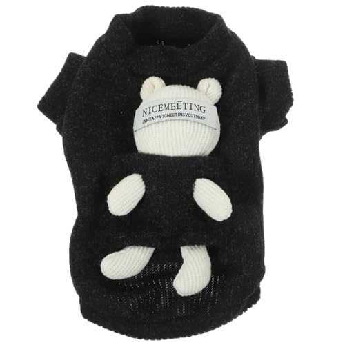 Angoily Haustierkleidung Winter Verdickter Warmer Welpenbärenpuppen-haustierpullover Winterjacke Für Welpen Kleidung Für Hunde Hunde-Pyjama Haustierzubehör Winddicht Baumwolle Wintermantel von Angoily