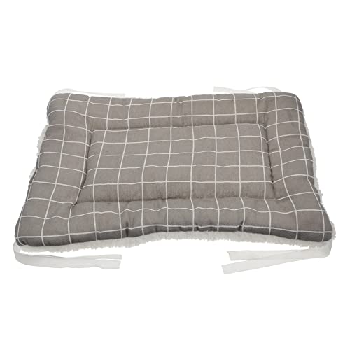 Angoily Haustierbettunterlage Warme Sofamatte Katzenbett Für Hauskatzen Sicheres Und Bequemes Haustierzubehör 50 X 35 cm Grau Kariert Angoily Haustierbettunterlage Warme Sofamatte Katzenbett Für Hauskatzen Sicheres Und Bequemes Haustierzubehör 50 X 35 cm Grau Kariert von Angoily