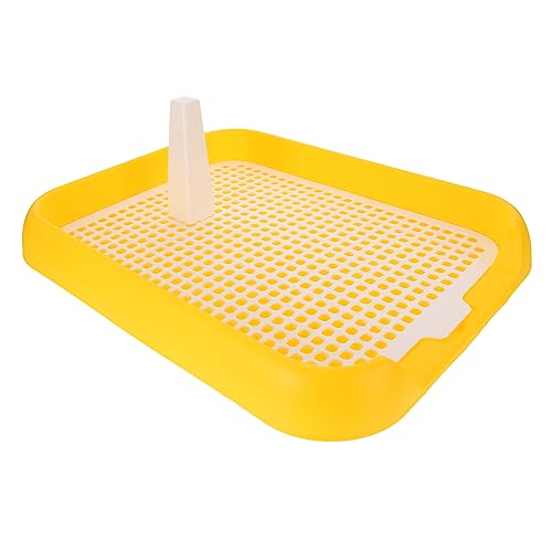 Angoily Haustiertoilette Zugtöpfchen Für Große Hunde Gitter Hundetoilette Indoor Sonnenlicht Gelb Stabil Funktional Angoily Haustiertoilette Zugtöpfchen Für Große Hunde Gitter Hundetoilette Indoor Sonnenlicht Gelb Stabil Funktional von Angoily
