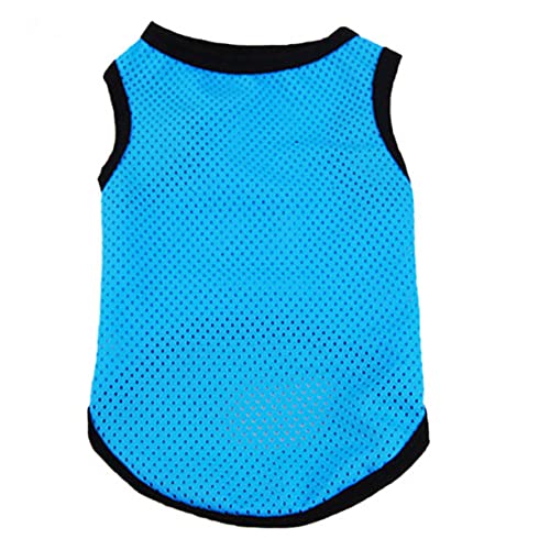Angoily Haustierweste stilvolle Haustierkleidung stylischer Hund Sommer Accessoires Kapuzenpullover für kleine Hunde Tanktops Party-Hundetuch Welpenkleidung VIP Shirt Jacke Netz von Angoily