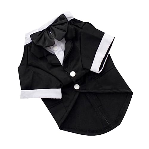 Angoily Haustier Hund Anzug Welpen Hochzeit Anzug Weichen Mit Fliege Schwarz S Hund Angoily Haustier Hund Anzug Welpen Hochzeit Anzug Weichen Mit Fliege Schwarz S Hund von Angoily