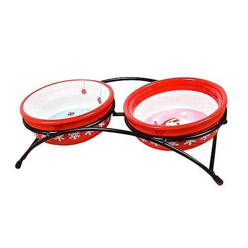 Angoily Futterbehälter für Kätzchen Wasserfutternäpfe für Haustiere pet Feeder pet Water Bowl Katzennapf Katzennäpfe Keramikschale Katzenbedarf rutschfest Katzenzubehör Angoily Futterbehälter für Kätzchen Wasserfutternäpfe für Haustiere pet Feeder pet Water Bowl Katzennapf Katzennäpfe Keramikschale Katzenbedarf rutschfest Katzenzubehör von Angoily
