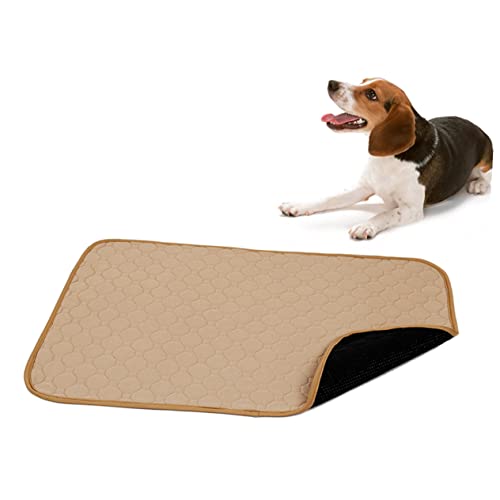 Angoily Töpfchen-Hunde-PIPI-Pads Haustier-trainingspad Welpen-trainingspad Wiederverwendbare Weiche Piss-Pads Größe S Beiges Futter – Unterseite Für Katzen Und Hunde Angoily Töpfchen-Hunde-PIPI-Pads Haustier-trainingspad Welpen-trainingspad Wiederverwendbare Weiche Piss-Pads Größe S Beiges Futter – Unterseite Für Katzen Und Hunde von Angoily