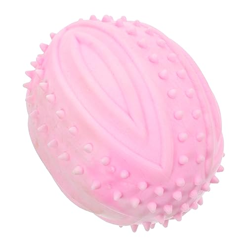 Angoily Hundespielzeug Aus Gummi mit Quietschfunktion für Hunde Hundebälle für Den Außenbereich Kauspielzeug Angoily Hundespielzeug Aus Gummi mit Quietschfunktion für Hunde Hundebälle für Den Außenbereich Kauspielzeug von Angoily