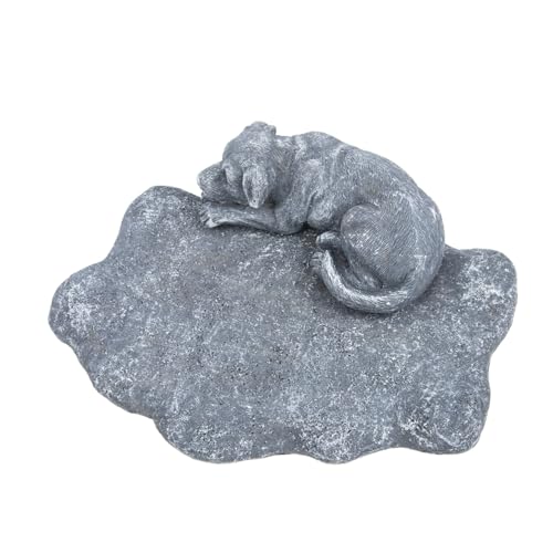 Angoily Gedenkstein Für Haustiere Kunstharz Hundefigur Gedenkstein Garten S Beileid von Angoily