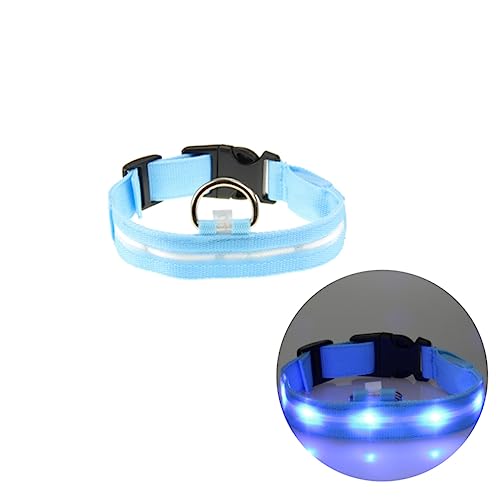 Angoily up Collar 2 5 cm Nylon Blinkendes Nachtsicht-haustierhalsband Für Outdoor-aktivitäten Angoily up Collar 2 5 cm Nylon Blinkendes Nachtsicht-haustierhalsband Für Outdoor-aktivitäten von Angoily