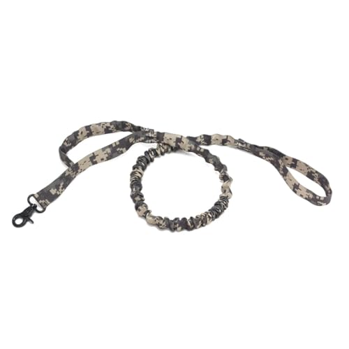 Angoily Große Hundeleine Aus Nylon Kein Ziehen Elastisch für Hundetraining Camouflage Gehkontrolle Angoily Große Hundeleine Aus Nylon Kein Ziehen Elastisch für Hundetraining Camouflage Gehkontrolle von Angoily