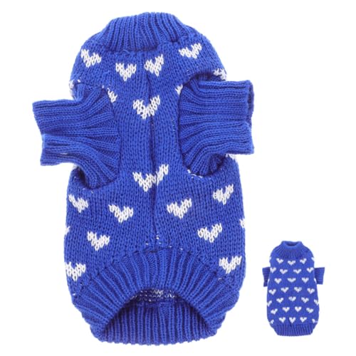 Angoily Hundepullover Hunde-Outfit Zum Valentinstag Winterkleidung Für Haustiere Welpenkleidung Haustierkostüm Zum Valentinstag Weihnachtskostüm Kostüme Mantel Herz Acryl Angoily Hundepullover Hunde-Outfit Zum Valentinstag Winterkleidung Für Haustiere Welpenkleidung Haustierkostüm Zum Valentinstag Weihnachtskostüm Kostüme Mantel Herz Acryl von Angoily