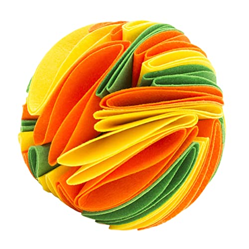 Angoily Hundespielzeug für Hunde Schnüffelspielzeug für Molaren Kauspielzeug für Hunde Sicheres Filzmaterial Angoily Hundespielzeug für Hunde Schnüffelspielzeug für Molaren Kauspielzeug für Hunde Sicheres Filzmaterial von Angoily