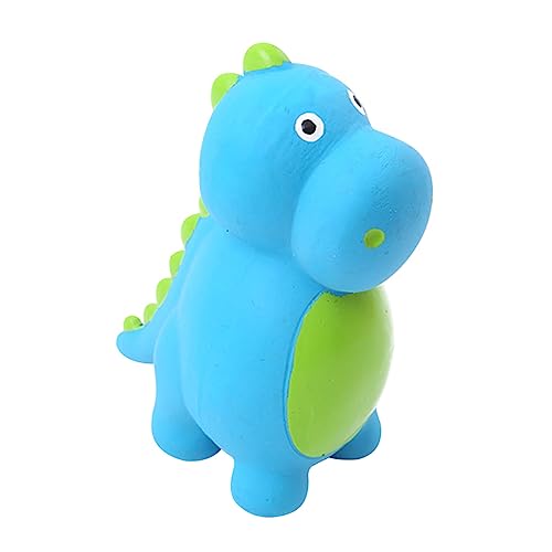 Angoily Hundespielzeug Quietschendes Dinosaurier-Latex-Spielzeug Interaktive Funktionen Welpenhilfe Für Hunde Leicht Zu Reinigen Und Zu Pflegen von Angoily